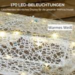 LED Rentier 844-995V90WT Weiß - Metall - 29 x 42 x 50 cm