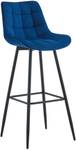 Barhocker Dartford Blau - Kunstfell