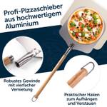 Pizzasttein & Pizzaschieber Arkelstorp Beige - Stein - 9 x 33 x 44 cm