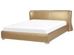 Doppelbett PARIS Breite: 215 cm - Echtleder