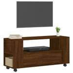 TV-Schrank D623 Eiche Schwarzbraun Dekor