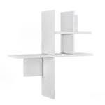 Wandregal Balance, Brick Accent Shelf Weiß