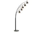 Stehlampen ANBESA Schwarz - Gold - Metall - 110 x 210 x 35 cm