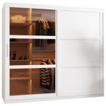 ARMOIRE À PORTES COULISSANTES DOME Largeur : 200 cm - Argenté