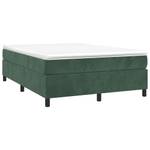 Cadre de lit 3016030-4 Vert foncé - 203 x 35 cm