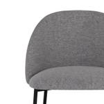 Tabouret de bar Karl (Lot de 2) Gris