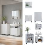 Mobilier de salle de bains Agasta Blanc