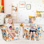 Kindersessel Kindersofa Textil - 38 x 44 x 51 cm