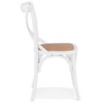 Chaise CHABLY Beige - Blanc