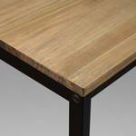 Table console Icub 35x120x82h cm Noir Noir - Bois massif - Bois/Imitation - 120 x 82 x 35 cm
