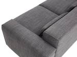 Sofa MAGALI Grau - Textil - 112 x 70 x 222 cm