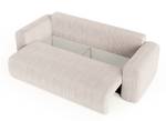 Sofa mit Schlaffunktion LELU Creme