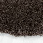 Tapis shaggy UNI B 140x200 marron Marron - 140 x 200 cm