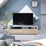 Fernsehschrank Henderson Weiß - Holzwerkstoff - 130 x 36 x 40 cm