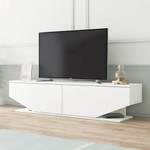 Meuble Tv Ares Blanc - Bois manufacturé - 160 x 37 x 33 cm