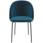 Chaise Karl (Lot de 2) Bleu