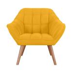 Fauteuil Simba Jaune - Textile - 83 x 76 x 74 cm