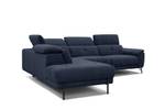 Ecksofa Avena 5-Sitzer Marineblau