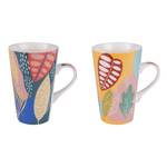 Coffret de 2 mugs bogota 46 cl Porcelaine