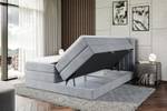 Boxspringbett IDRIKO KING Hellgrau - Breite: 120 cm