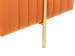 Hocker DAYTON Gold - Orange - 48 x 41 cm