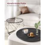 Couchtisch Asmara 2er-Set Schwarz