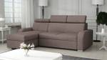 Ecksofa Oslo 2rLC Braun