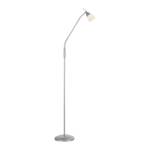 Bogenlampe PINO Silber - Glas - Metall - 12 x 163 x 12 cm