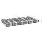 Palettensofa 3016503-3 (2-teilig) Aschgrau - Braun