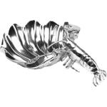 Flaschenhalter Lobster Silber - Metall - 58 x 19 x 43 cm