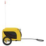 Remorque vélo pour chien 3028683-1 Jaune - 53 x 53 x 124 cm