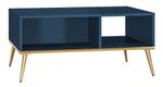 Couchtisch MARINE Blau - Holzwerkstoff - 90 x 60 x 42 cm