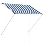 Einziehbare Markise 3001277-1 Blau - Breite: 100 cm