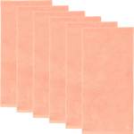 Handtuch 6er-Pack 161519 Apricot - 50 x 100 cm