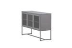 Buffet Malla 2 Gris lumineux - Blanc