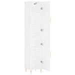 Highboard F78688 Weiß - Holzwerkstoff - 35 x 180 x 34 cm