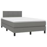 Boxspringbett 3017287-11 Dunkelgrau - 123 x 193 cm