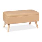 Banquette de rangement Beige - Marron clair