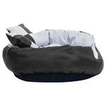 Coussin pour chien 3006175 Noir - Gris - 85 x 20 x 70 cm