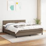 Boxspringbett 3017287-12 Taupe - Breite: 160 cm