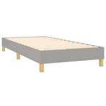 Boxspringbett 3017288-17 Hellgrau - 80 x 203 cm