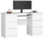 Bureau d'ordinateur A-11 CLP Blanc