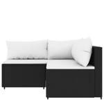 Salon de jardin 3029628-2 (lot de 3) Noir - Blanc