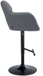 Tabouret de bar Natoma Gris - Noir