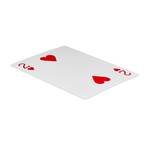 Pokerkarten Jumbo 54 Karten Schwarz - Rot - Weiß - Kunststoff - 13 x 2 x 18 cm