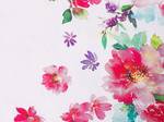 Linge de lit LARYNHILL Vert - Rose foncé - Mauve - Blanc - Fibres naturelles - 155 x 1 x 220 cm