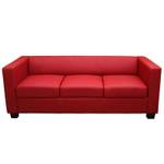 3er Sofa Lille Rot