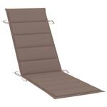 Sonnenliege mit Tisch 3012867-2 Taupe