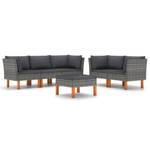 Garten-Sofa-Set (6-teilig) 3009634-19 Grau