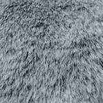 2 coussins fausse fourrure gris givré Gris - Fourrure synthétique - 40 x 5 x 40 cm